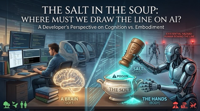 The Salt in the Soup: AI Cognition vs Embodiment